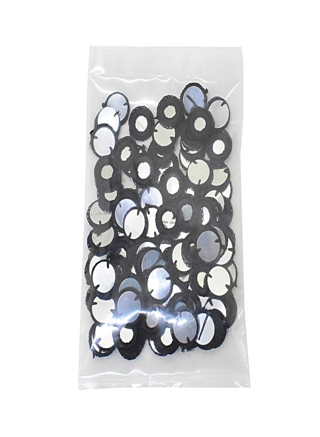 Embroiderymaterial Crochet Rings for Craft, Decoration and Embroidery (20MM, Dark Brown, 100 Pieces) - Image 3